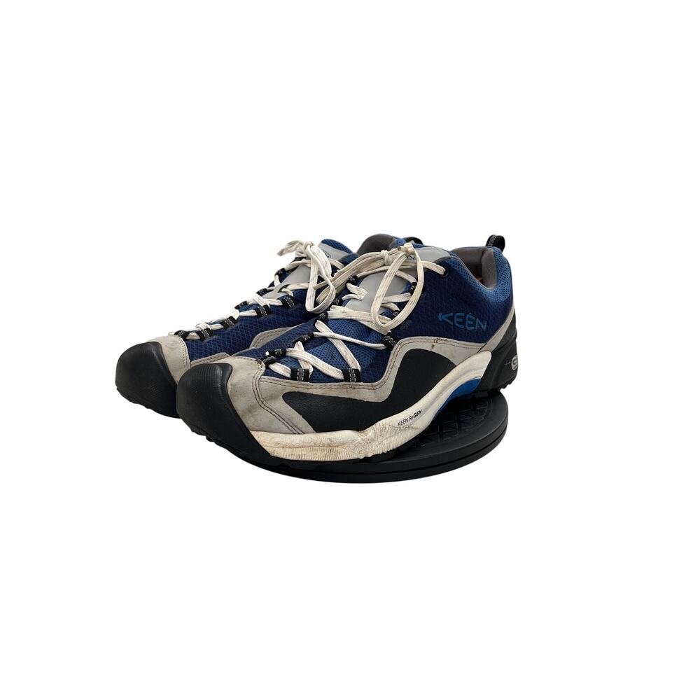KEEN Men's Wasatch Crest Vent Hiking Shoes Size 14 Blue White Gray - Picture 2 of 6